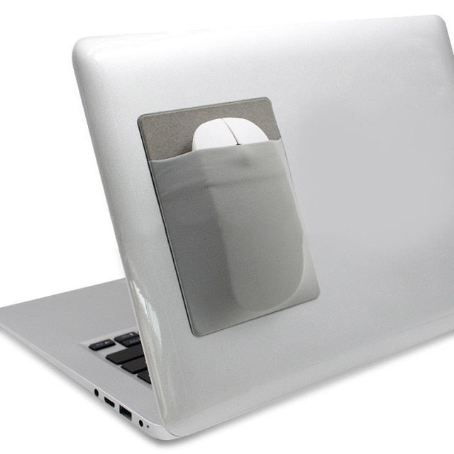 Adhesive Laptop Back Screen Storage Pocket