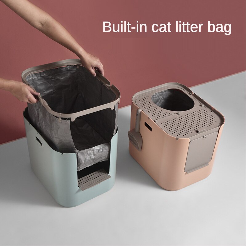 Minimal Anti-Odor Cat Litter Box