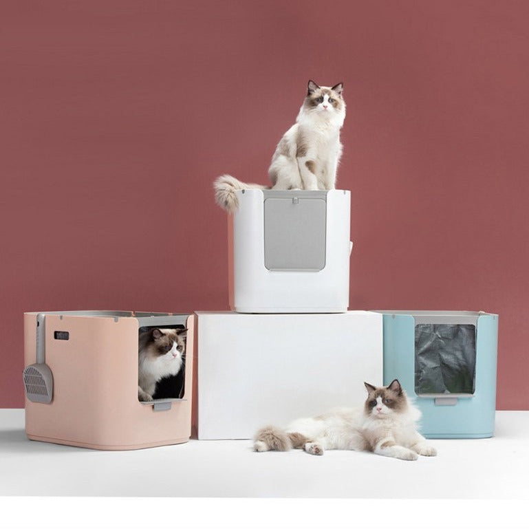 Minimal Anti-Odor Cat Litter Box - Image 1