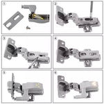 10pcs LED Sensor Hinge Wardrobe Lamp