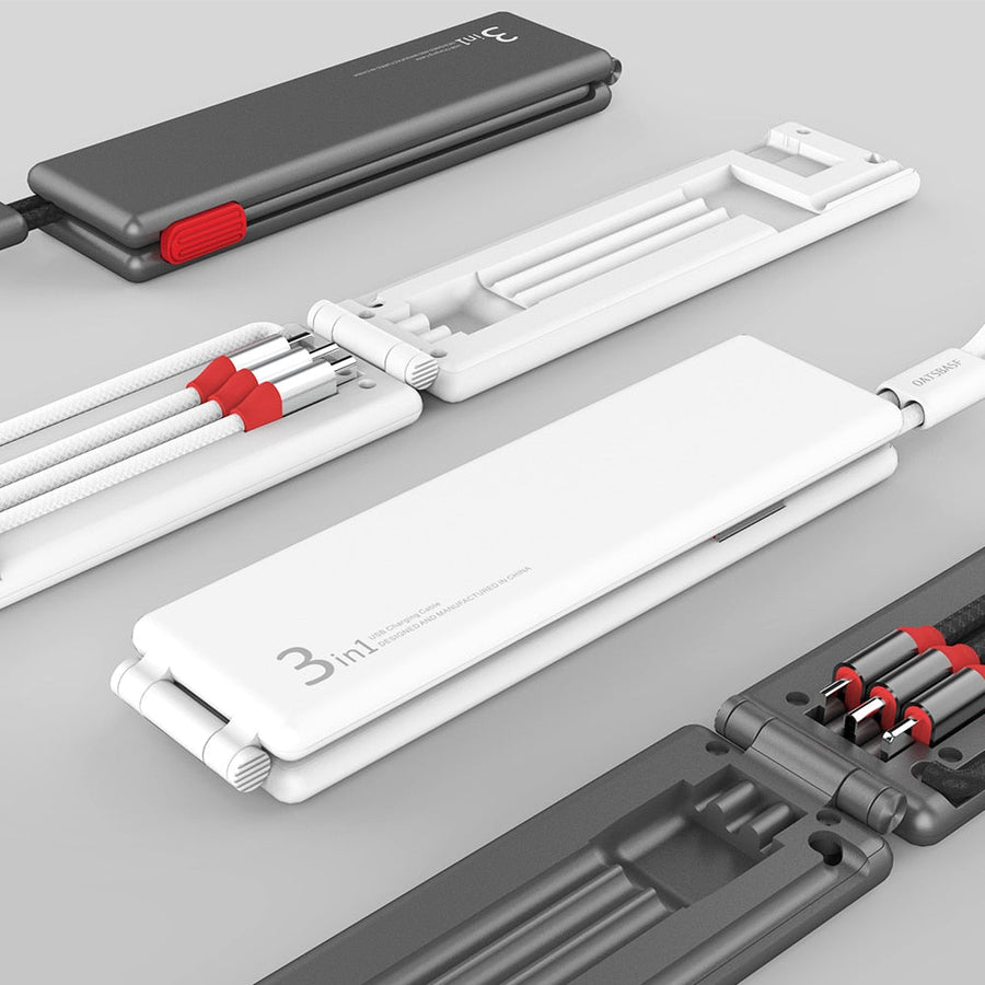 3in1 Magnetic Fast Charging Cable Kit - Image 1