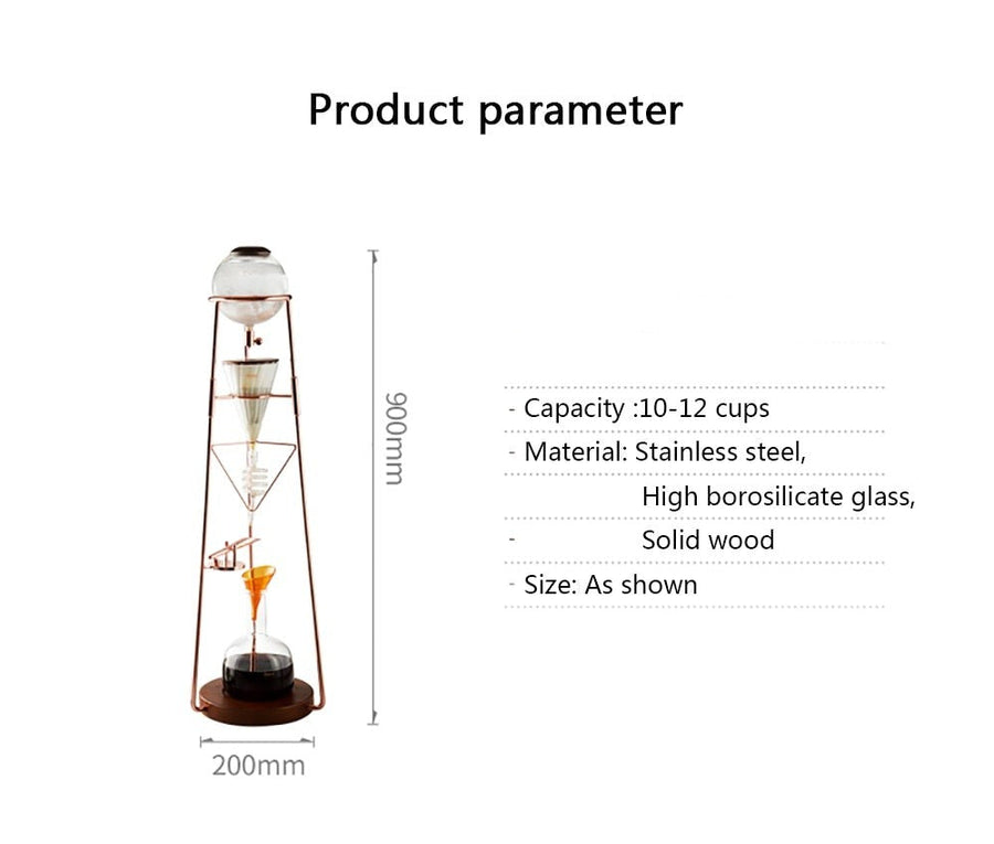 Japanese Zen Upper Pot Stylish Coffee Maker - Image 4