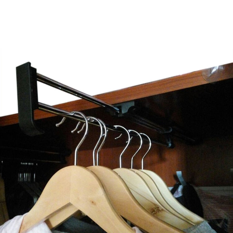 Retractable Closet Storage Organizer Hanger - Image 4