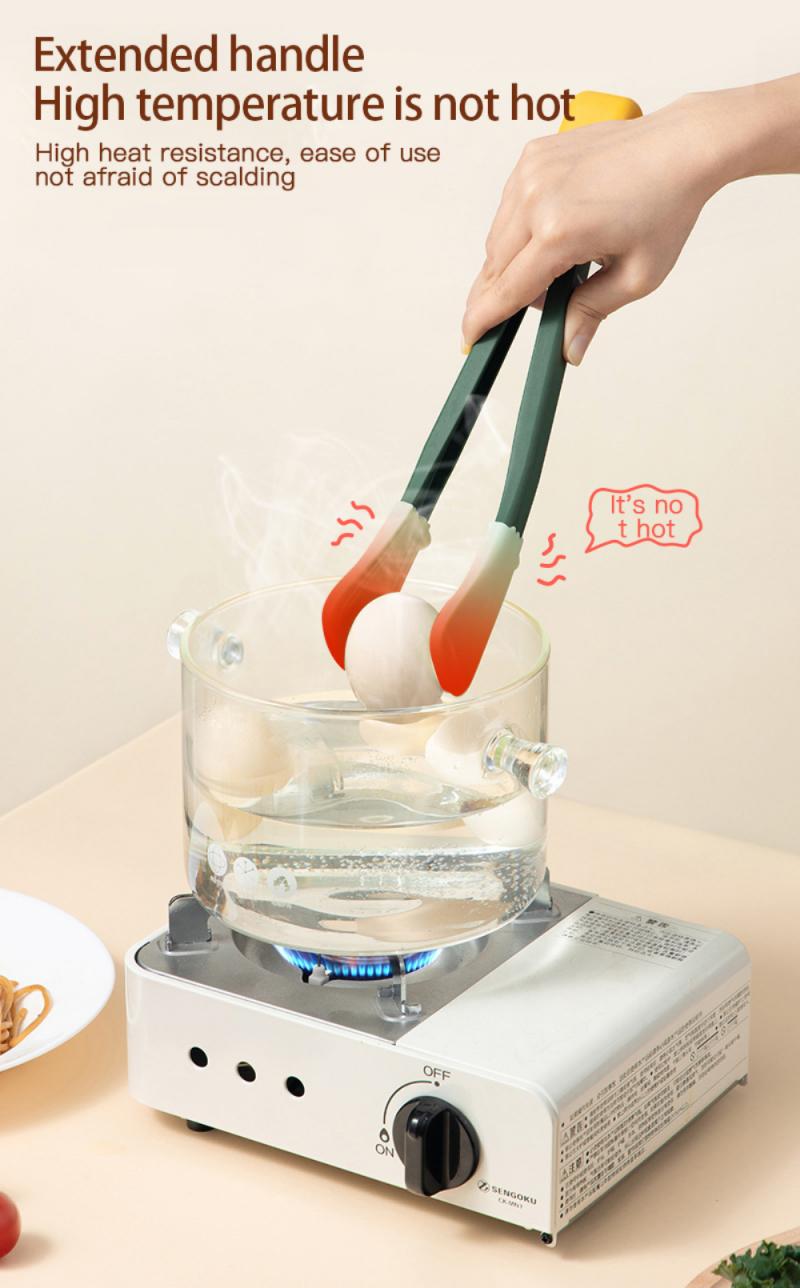 Non-Stick Colorful Matte Tongs - Image 7
