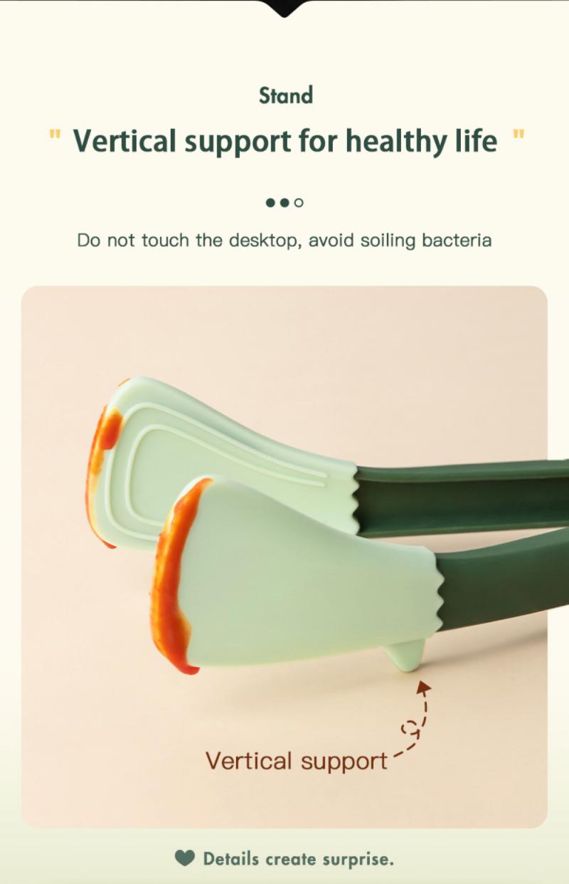 Non-Stick Colorful Matte Tongs - Image 6