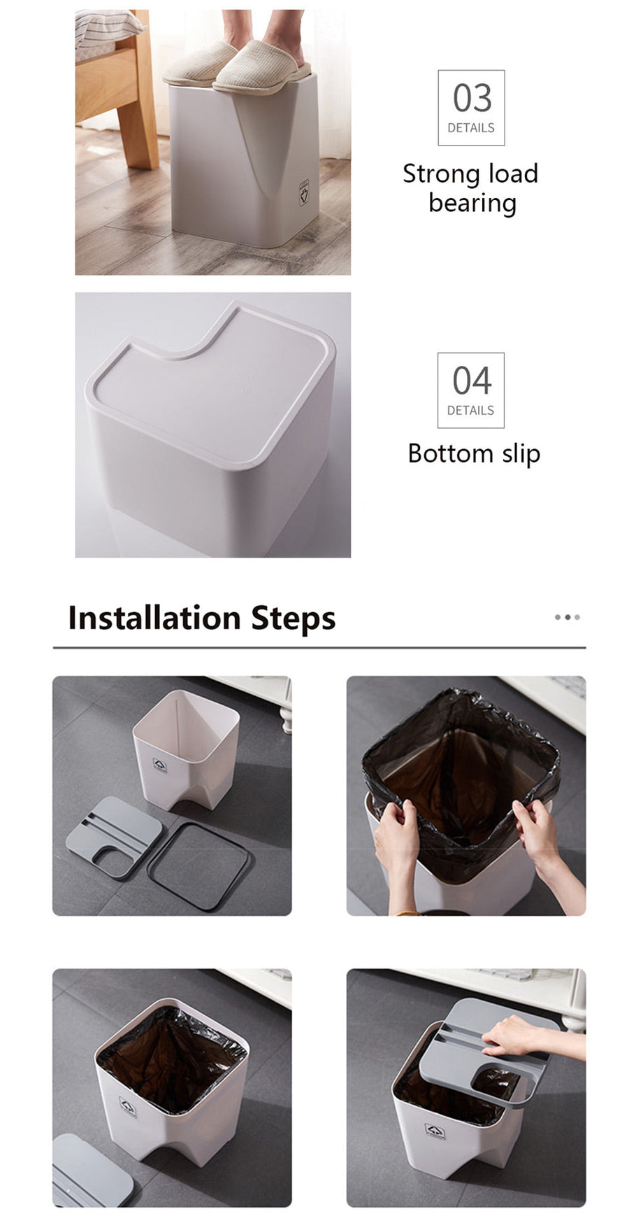 Stackable Trash Can - Image 8