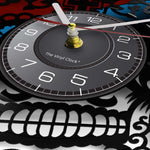 Skull Gothic Wall Clock