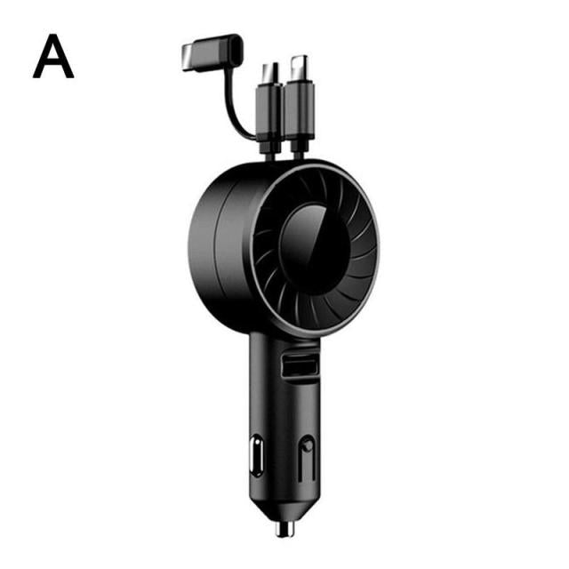 Retractable Car Lighter Fast Charger Cable - Image 8