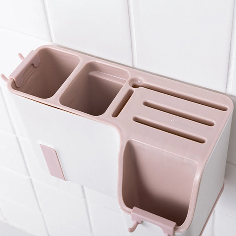 Wall-Mounted Kitchen Cutlery Drainer Rack - Image 2