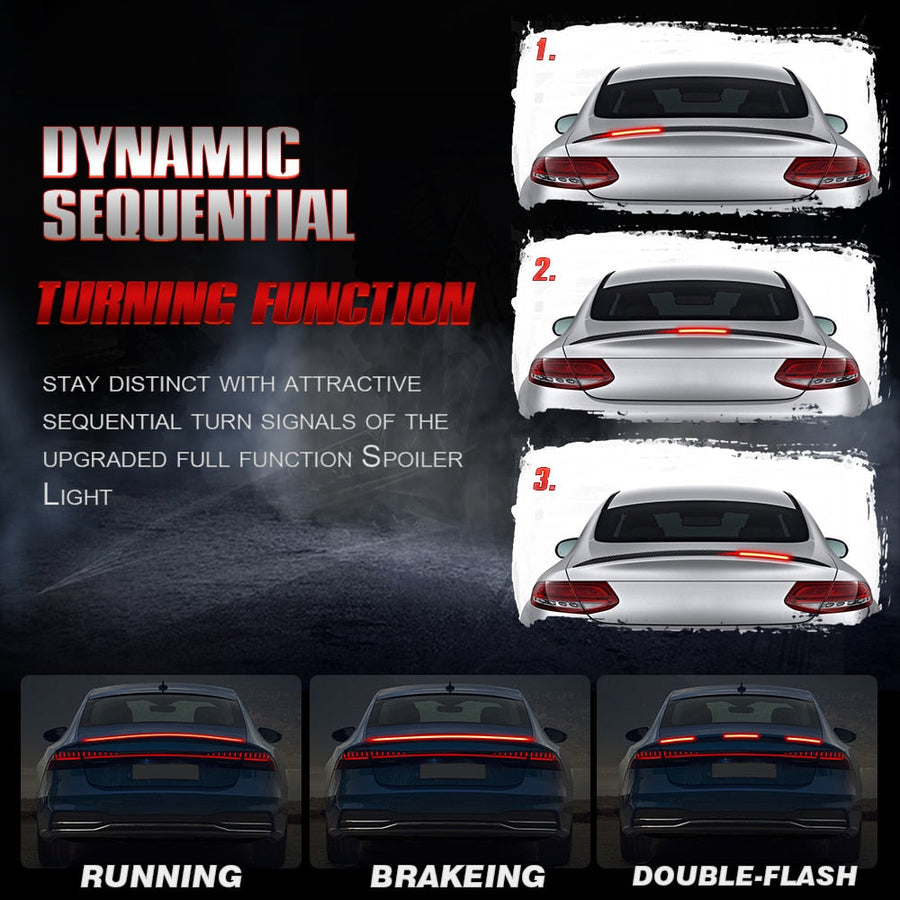 Universal Carbon Fiber LED Car Tail Light - Image 6