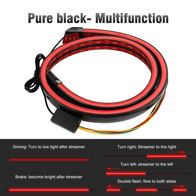 Universal Carbon Fiber LED Car Tail Light - Image 11