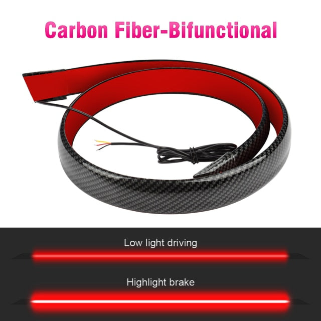 Universal Carbon Fiber LED Car Tail Light - Image 13