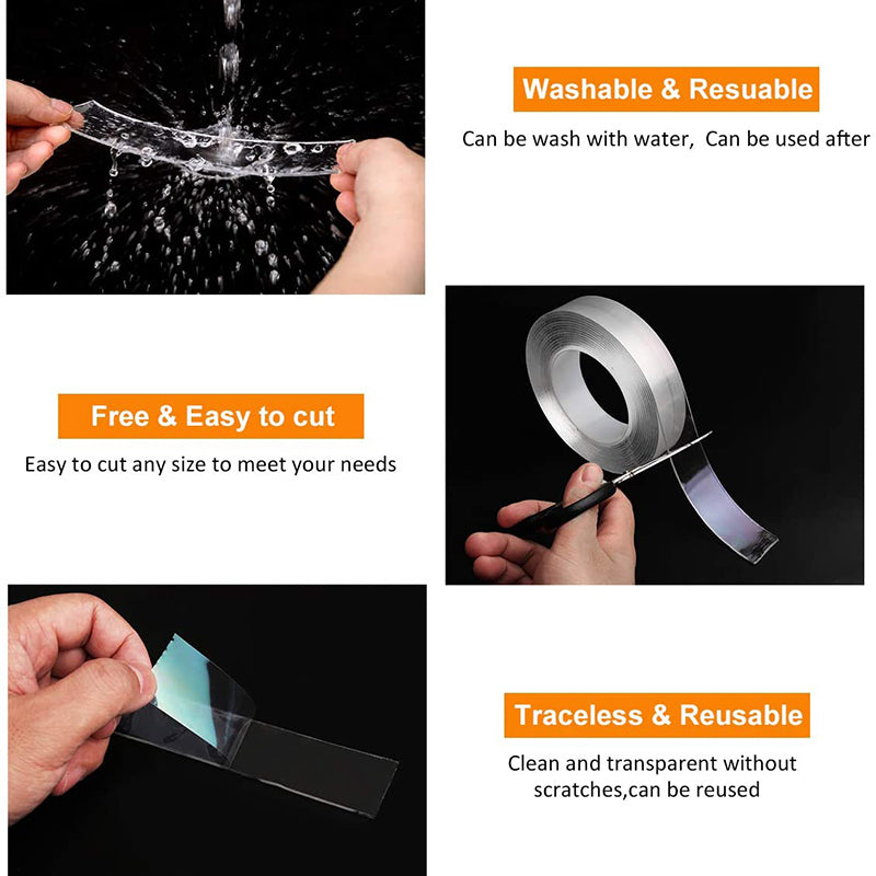 Transparent Double Sided Nano Tape - Image 11