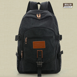 Shoulder Strap Zipper Solid Casual Backpack