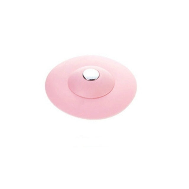 Universal Floor Silicone Push Drain Stopper