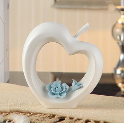 Modern Ceramic Love Apple Home Decor - Image 3