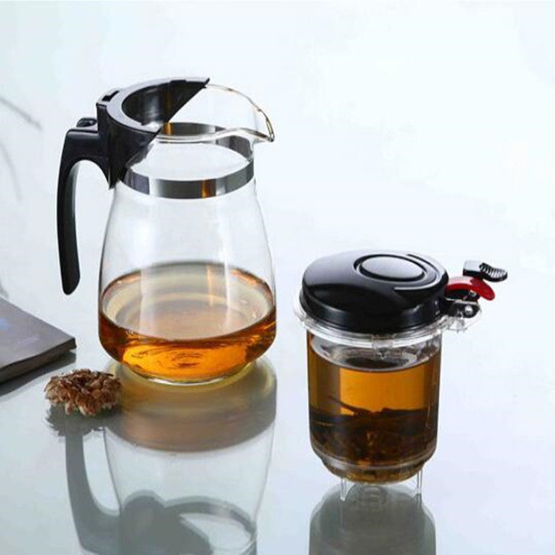 Glass Tea Leak-Proof Infuser Pitcher