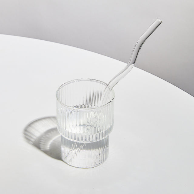 Colorful Environment Friendly Reusable Glass Straw