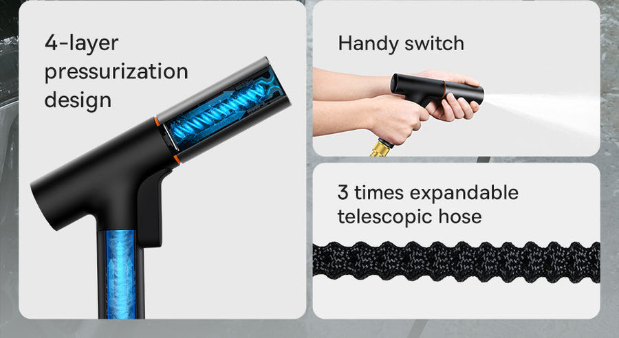 Rotating High Pressure Car Washer Gun - Image 5