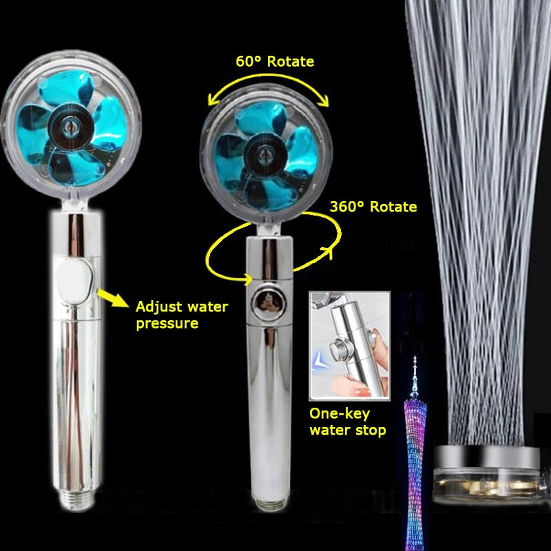 360 High Pressure Rainfall Shower Head - Image 3