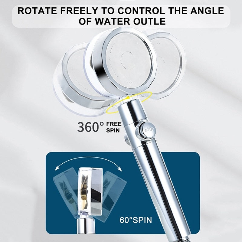 360 High Pressure Rainfall Shower Head - Image 6