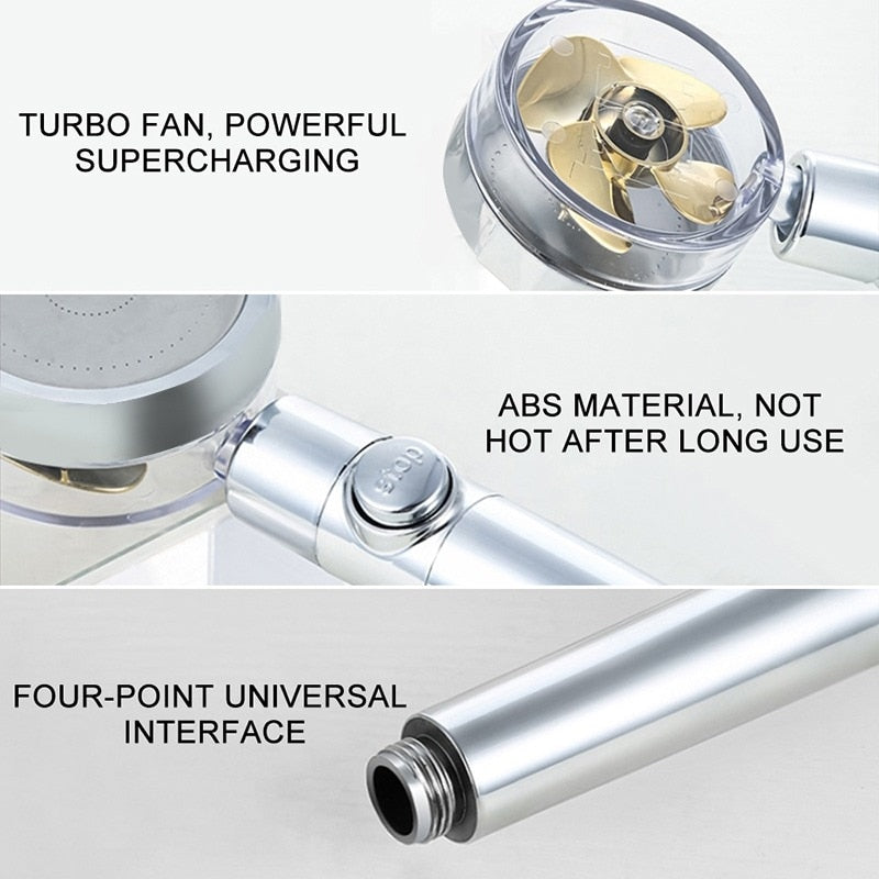 360 High Pressure Rainfall Shower Head - Image 4
