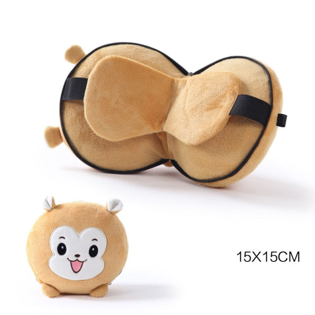 Mini Travel Portable Eye Mask Pillow - Image 10
