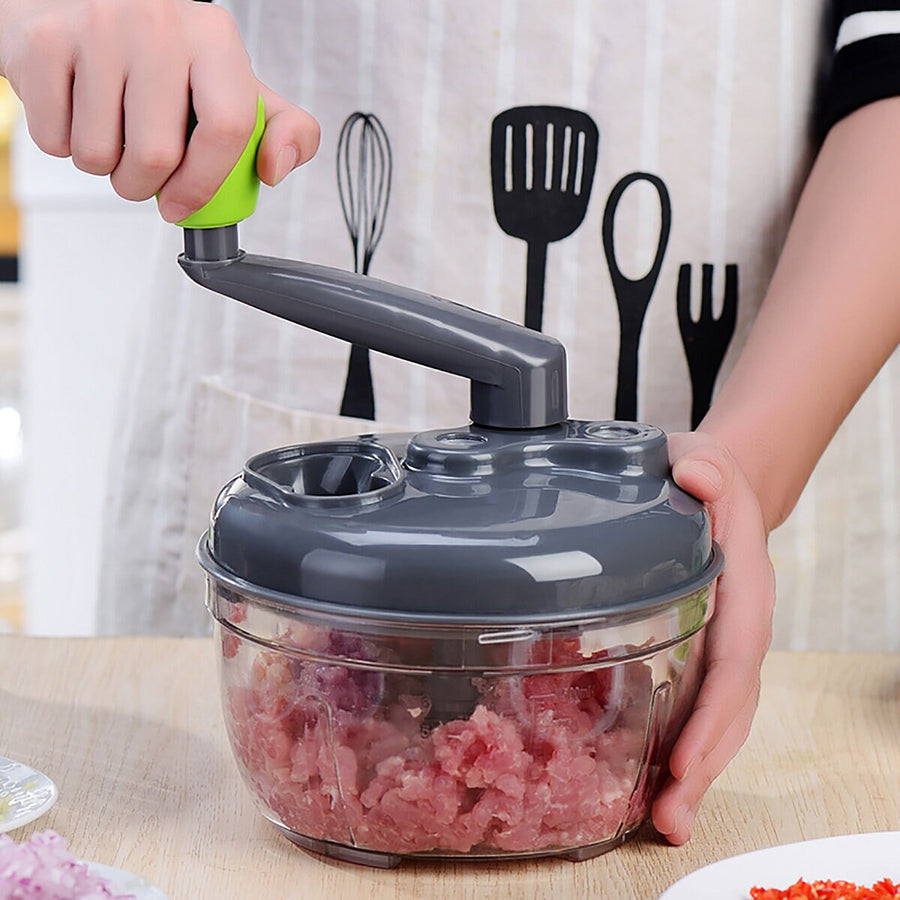 Manual Easy Simple Meat Vegetable Chopper Container - Image 0