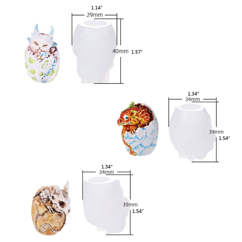 Dragon Egg DIY Resin Mold - Image 4