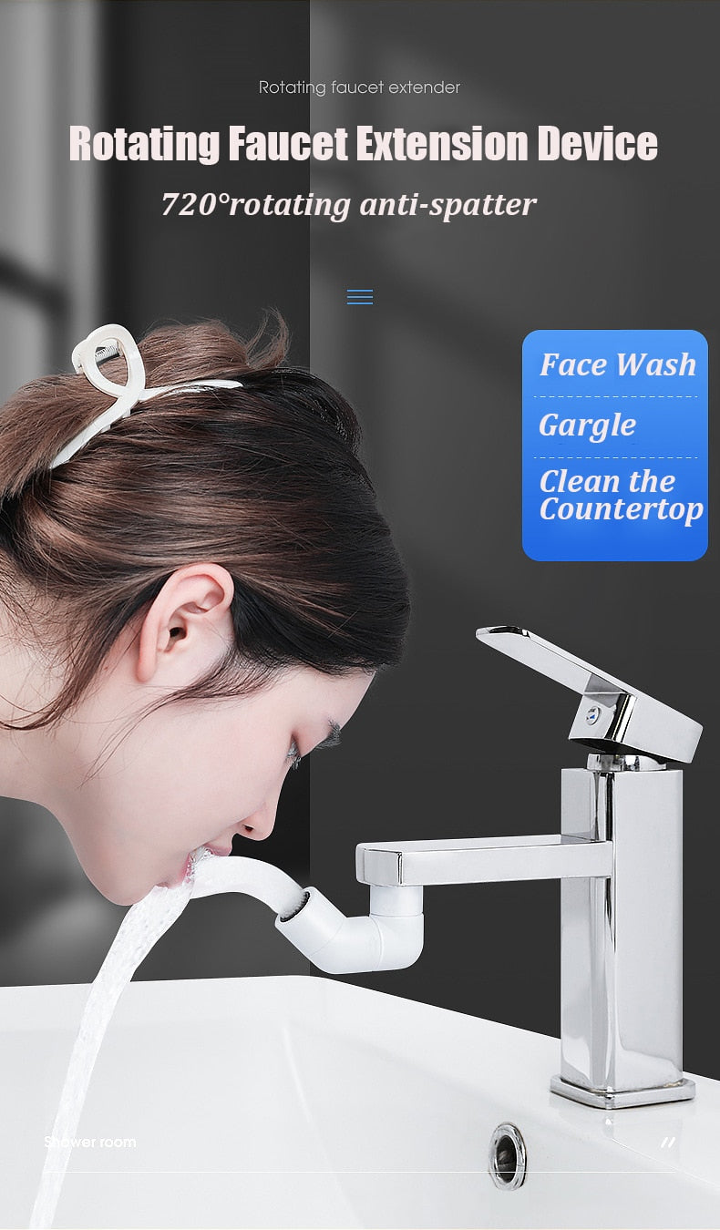 Universal Rotatable Anti-Splash Faucet Extender - Image 6