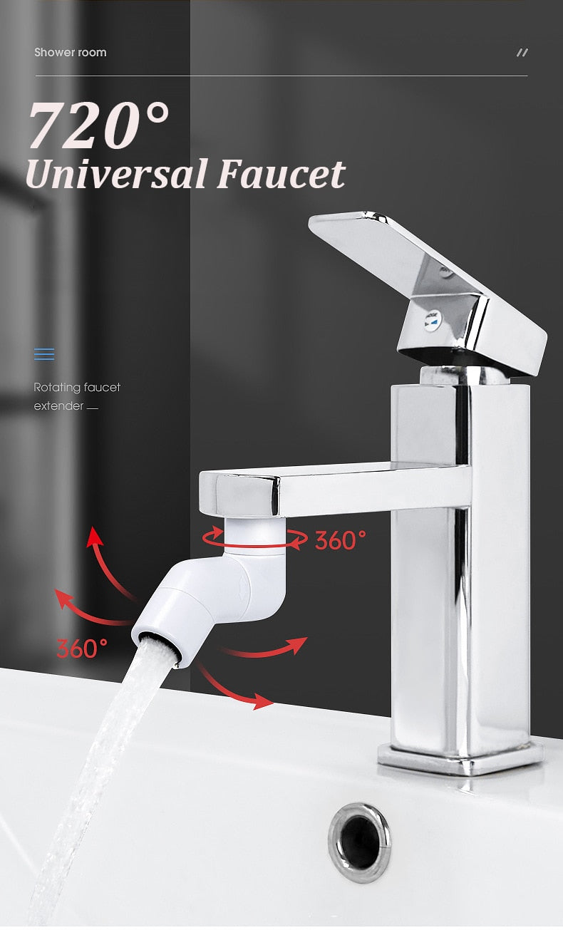 Universal Rotatable Anti-Splash Faucet Extender - Image 10