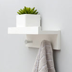 Wall Mounted Wooden Simple Shelf Rack