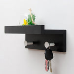 Wall Mounted Wooden Simple Shelf Rack