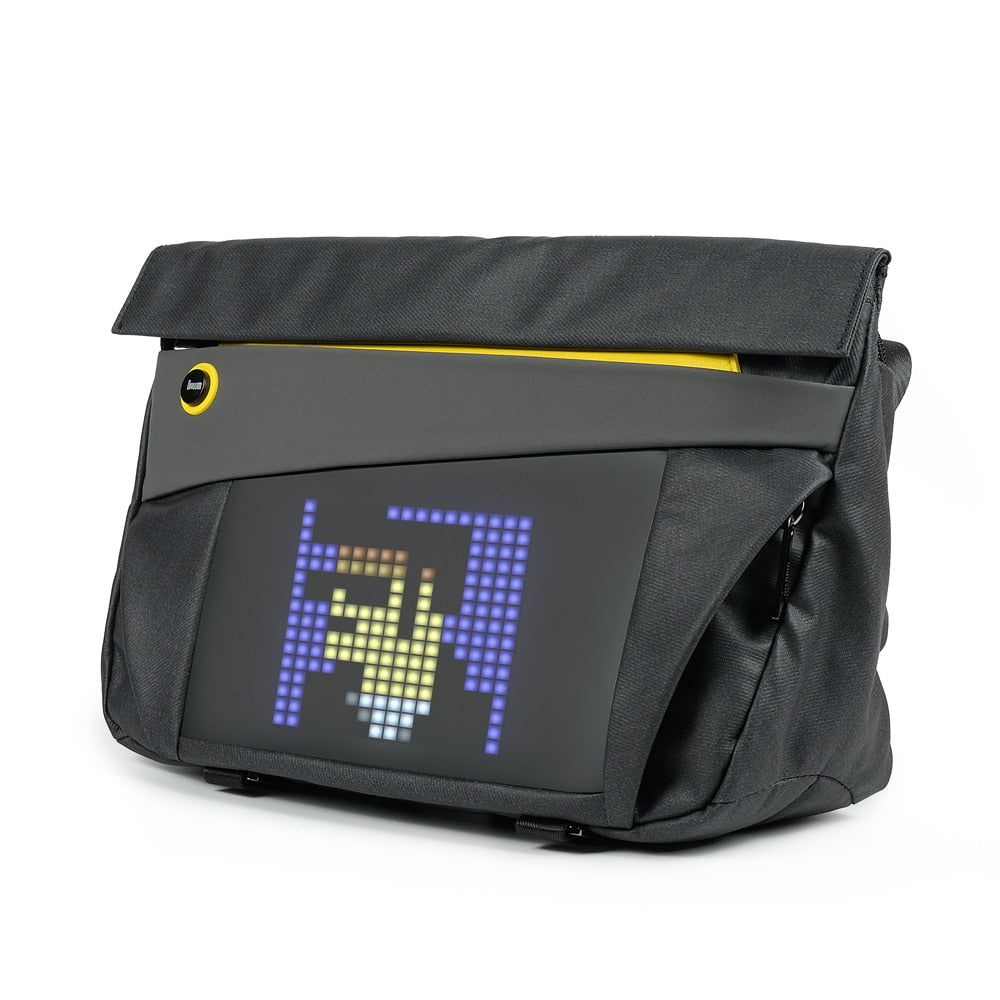 Pixel Art Customizable Waterproof Messenger Bag