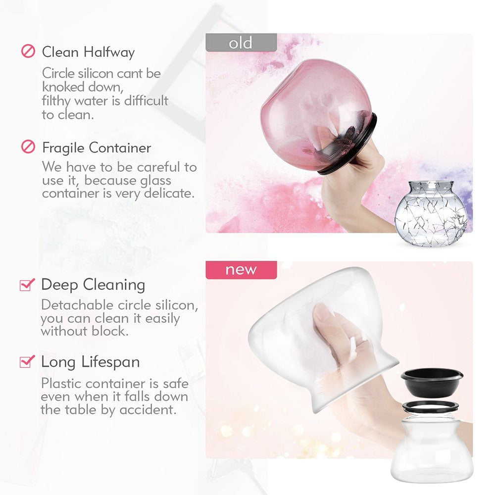 Portable Quick Makeup Brush Cleaner Dryer