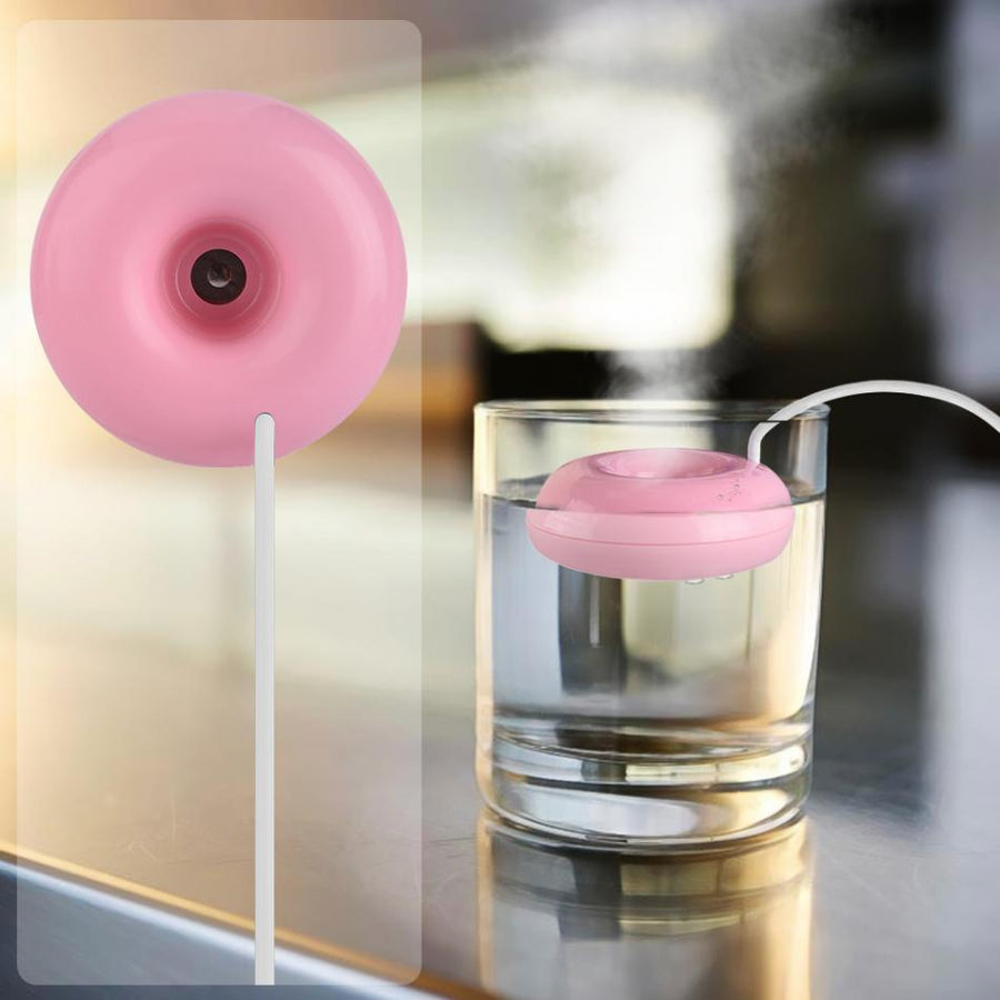 Mini Portable USB Donut Shaped Air Humidifier - Image 0