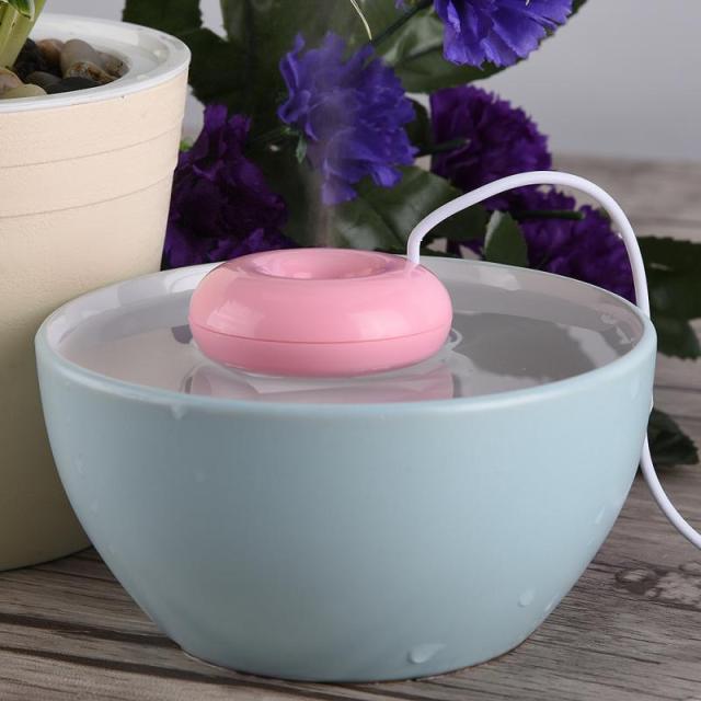 Mini Portable USB Donut Shaped Air Humidifier - Image 2