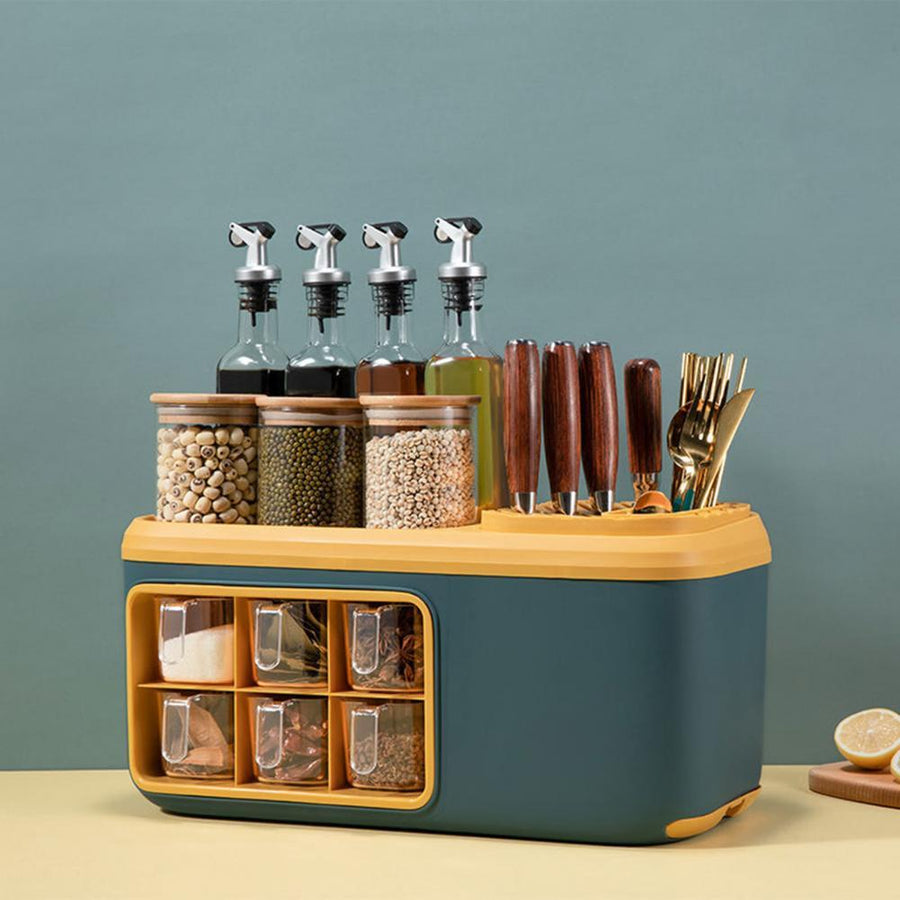 Multifunctional Kitchen Seasoning Holder Storage Organizer - Image 0