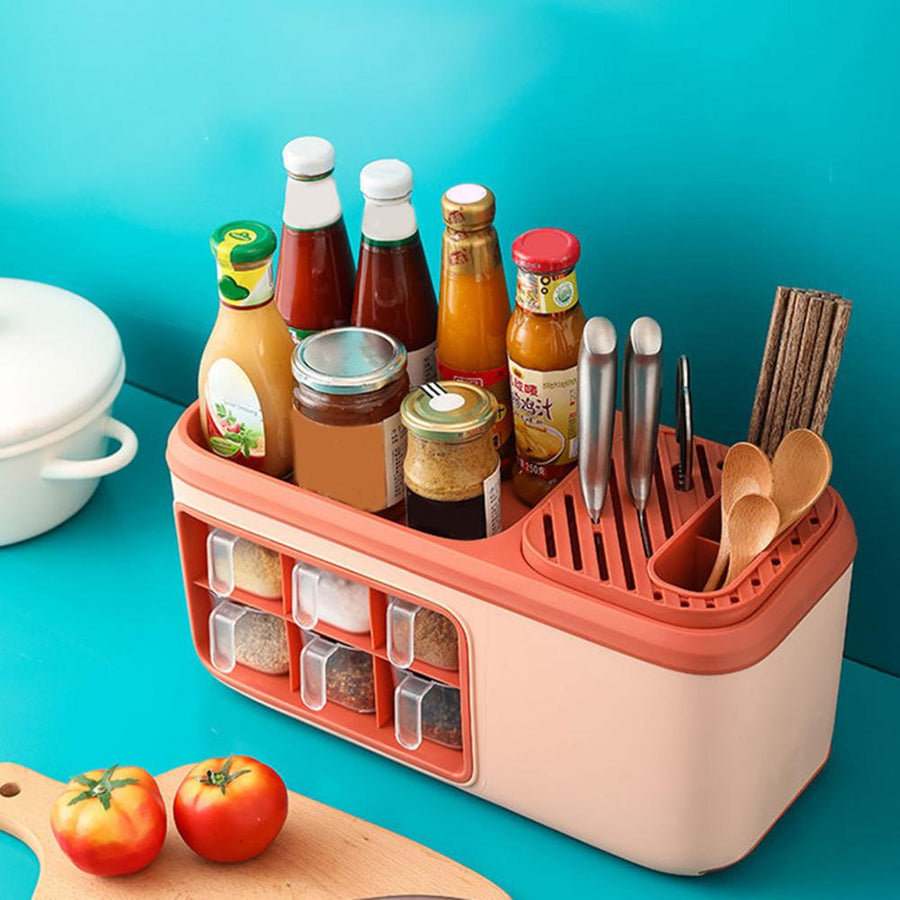 Multifunctional Kitchen Seasoning Holder Storage Organizer - Image 6