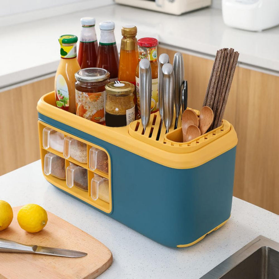 Multifunctional Kitchen Seasoning Holder Storage Organizer - Image 1