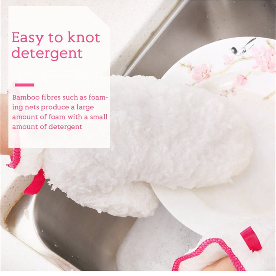 Reusable Waterproof Fiber Dishwashing Gloves - Image 8