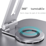 360 Rotating Ergonomic Laptop Holder Riser