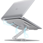 360 Rotating Ergonomic Laptop Holder Riser