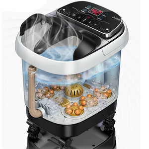 Automatic Vibration Heated Foot Massage Bath - Image 0