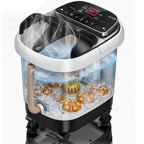 Automatic Vibration Heated Foot Massage Bath - Image 0