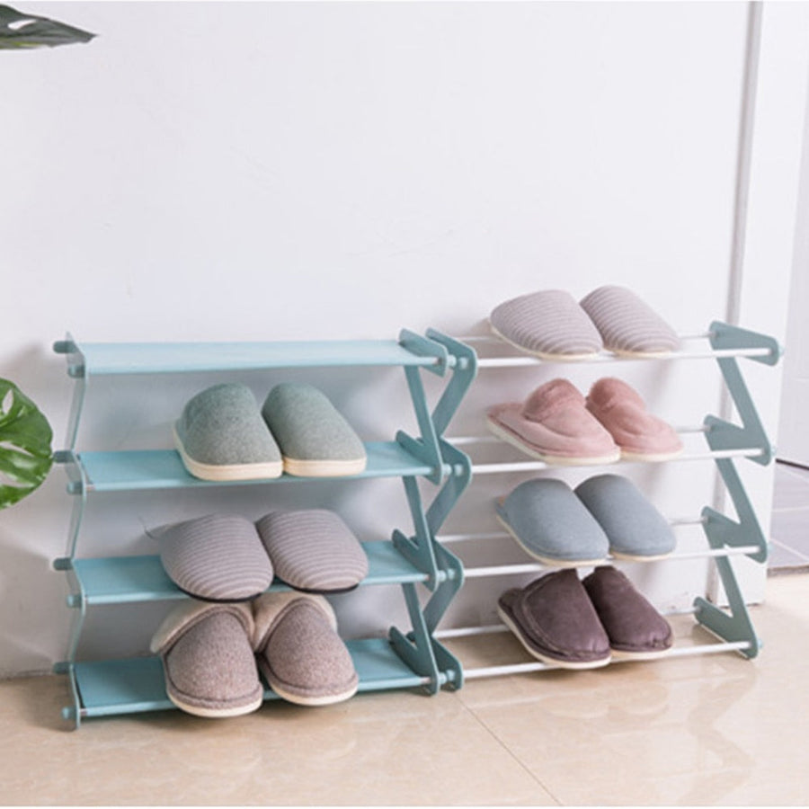 Minimal Z Adjustable Table Organizer and Shoe Rack - Image 5