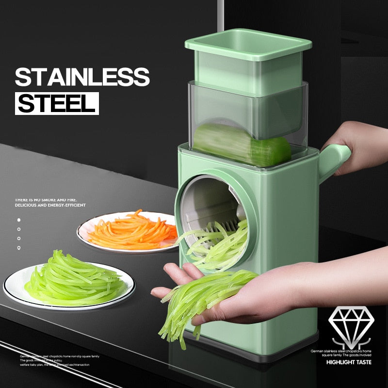 Multifunctional Manual Fast Vegetable Slicer - Image 1