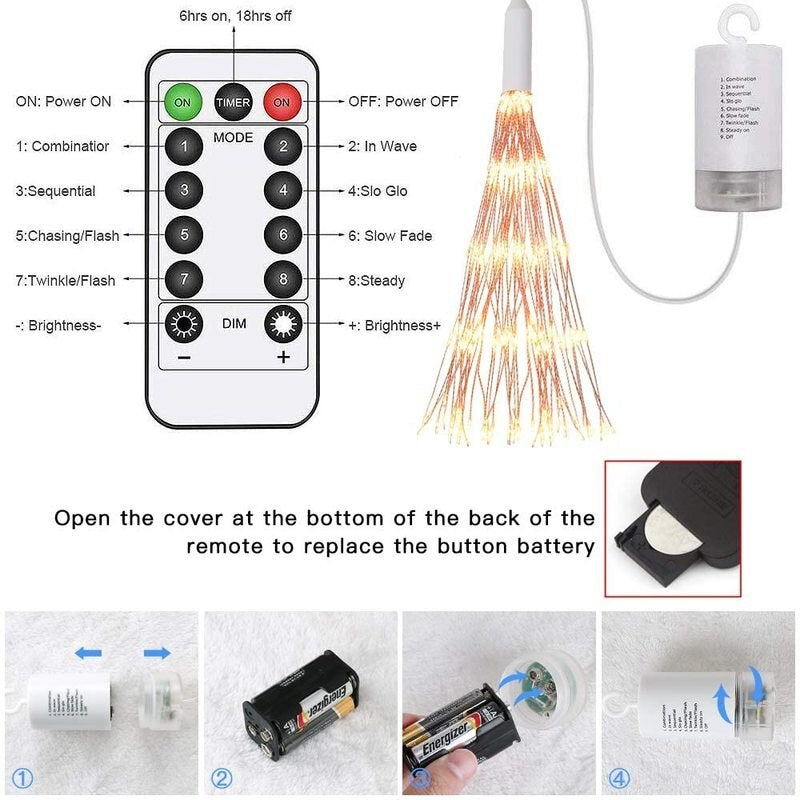 Starbust Solar LED Party Light