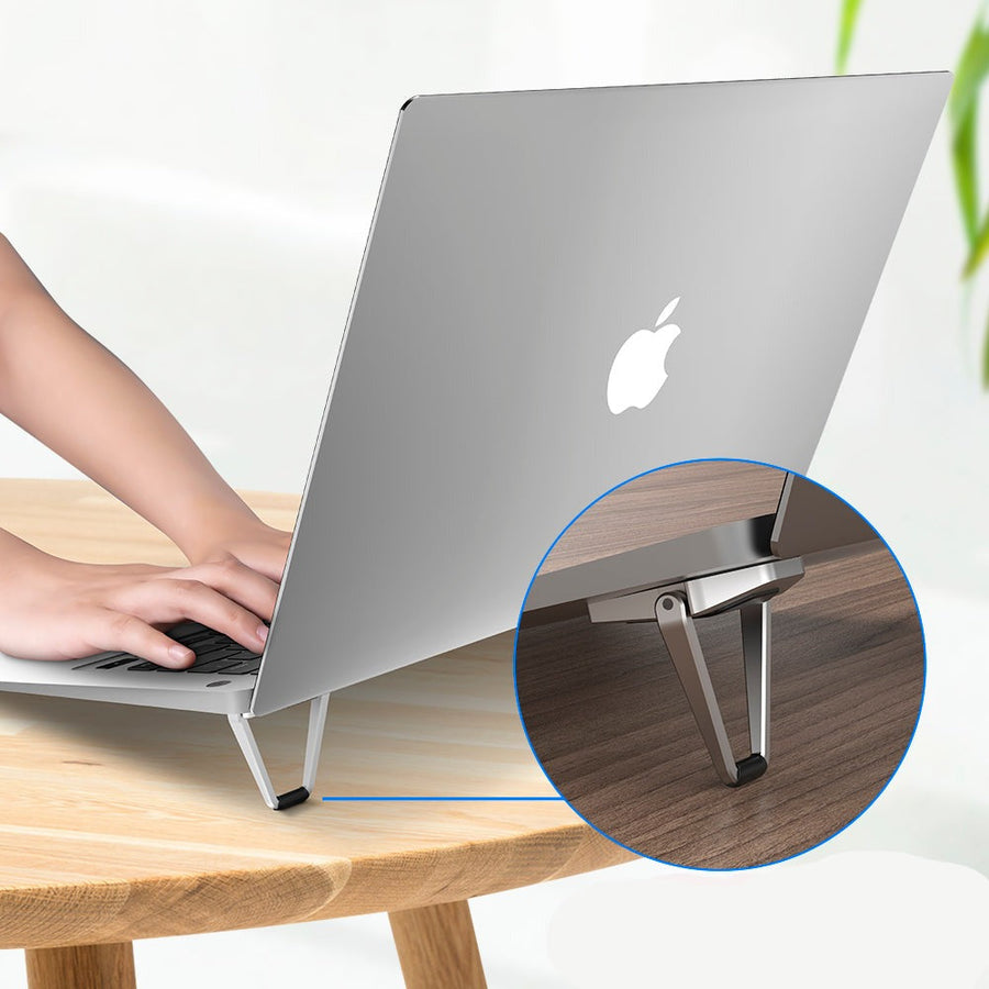 Foldable Metal Laptop Holder Stand Bracket - Image 0