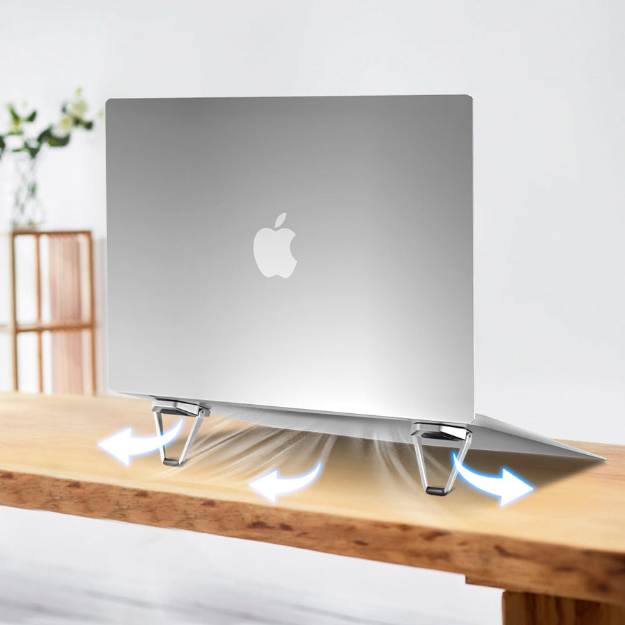 Foldable Metal Laptop Holder Stand Bracket - Image 1